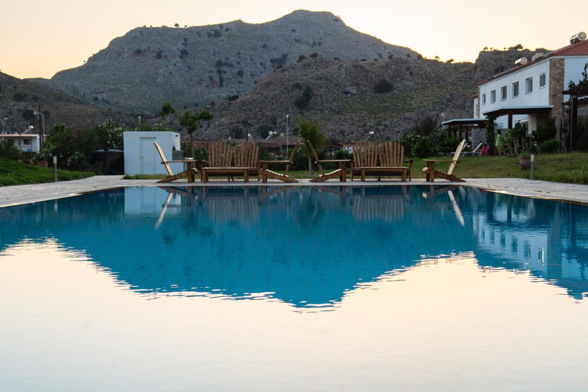Posidonia Luxury Villas Kolympia Kolymbia Bilik gambar